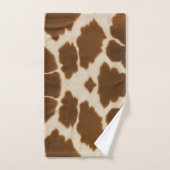 Populaire Vache Faux Cuir Elégante Collection (Serviette à main)