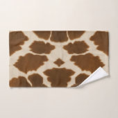 Populaire Vache Faux Cuir Elégante Collection (Serviette à main)