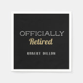 Populaire verkoper! Pensioenservetten Servet (Voorkant)