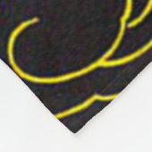 Populairste Gouden Chinese Keizer Dragon Fantasy Fleece Deken (Hoek)