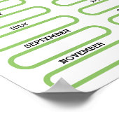 Populairste medewerker van het poster van de maand (Hoek)