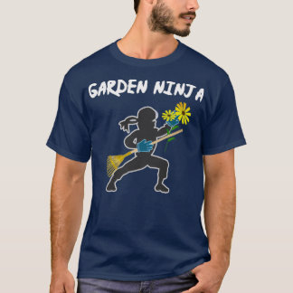 Populairste tuinbouwer Garden Ninja Gift Design T-shirt