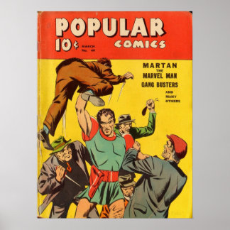 Popular Comics 049 JVJOnt Poster