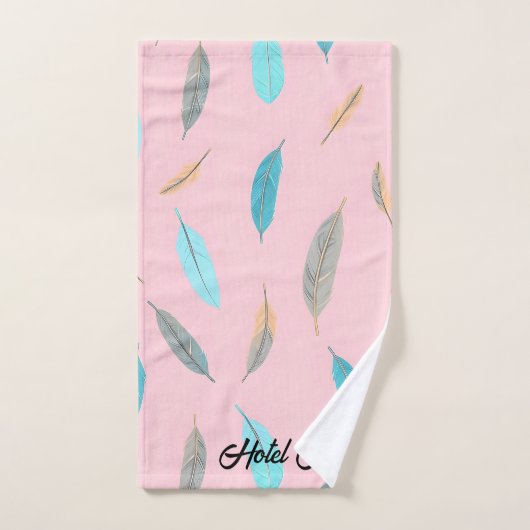 Popular Feathers Luxury Boho Collection (Serviette à main)