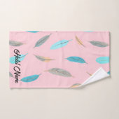 Popular Feathers Luxury Boho Collection (Serviette à main)