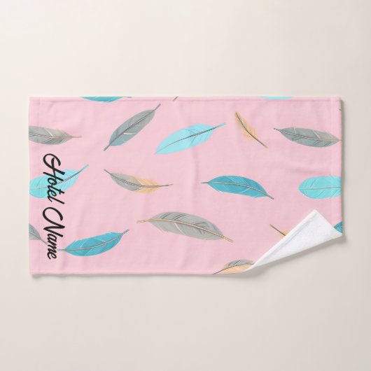 Popular Feathers Luxury Boho Collection (Serviette à main)