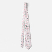Popular Now Men’s Love Lettering Heart Tie Stropdas (Achterkant)