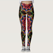 Popular Psychedelic Pattern Leggings (Voorkant)