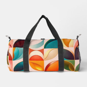 Popular Retro Abstract Squares Collectie Plunjezak