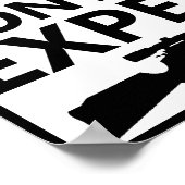 Populatie sturing Funny Hunting Poster (Hoek)