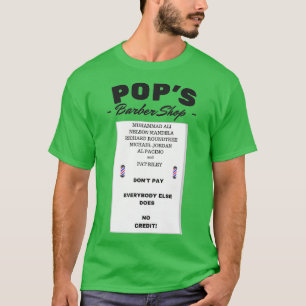 Popx27s Barber Shop 4 T-shirt