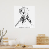 Por ese palpitar Tango Poster (Keuken)