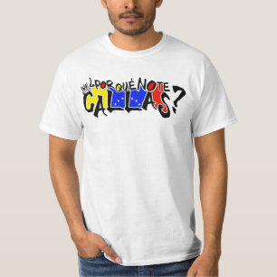 POR QUE NO TE CALLAS SPANJE VENEZUELA T-SHIRT