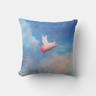 porc avec ailes coussin