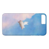 porc avec le coque iphone d'ailes (Dos (Horizontal))