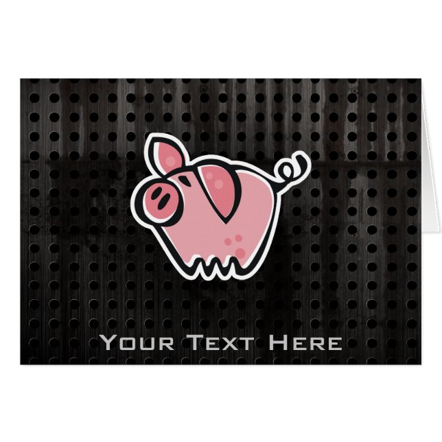 Porc grunge (Devant horizontal)