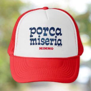 Porca Miseria Personalized Trucker Hat Pet