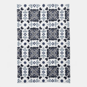 Porcelain Abstracte keukenhanddoek