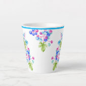 Porcelain Berries on a Small Latte Mug (Devant)