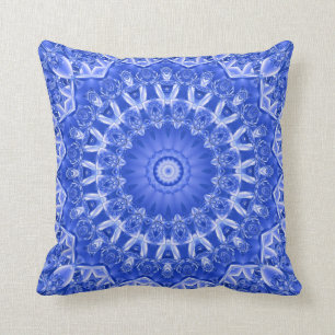 "Porcelain Blue" Amerikaanse MoJo-Kussens Kussen