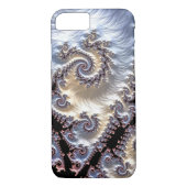 Porcelain Fractal Spirals Case-Mate iPhone Case (Achterkant)