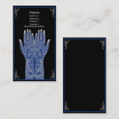 Porcelain Henna Hands Visitekaartje (Voorkant / Achterkant)