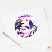 Porcelain Passiflora Flower - Stickers (Envelop)