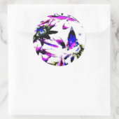 Porcelain Passiflora Flower - Stickers (Tas)