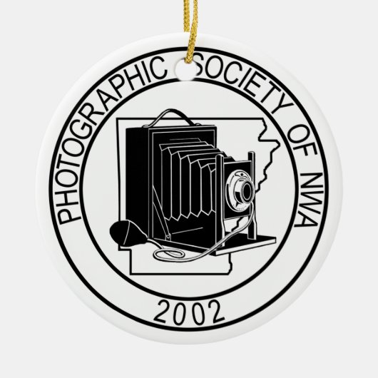 Porcelain PSNWA Crest Ornament (Voorkant)