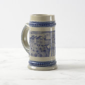 Porcelain Stein - Gepersonaliseerd Bierpul (Voorkant links)