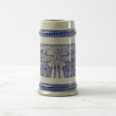 Porcelain Stein - Gepersonaliseerd Bierpul (Center)
