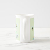 Porcelaine Ski en bas de la tasse de pente (Dos)