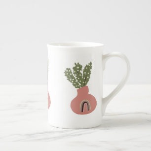 Porcelaine Tasse Spéciale Pot de Fleurs en Terracotta Arc-en-