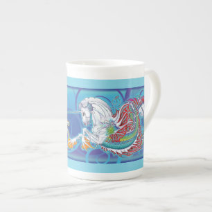 Porcelaine tendre 2017 de Hippicorn de tasse de