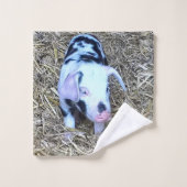 Porcelet adorable (Gant de toilette)