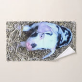Porcelet adorable (Serviette à main)