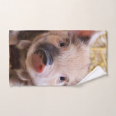 Porcelet adorable (Serviette à main)