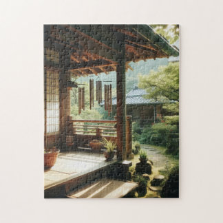 Porch and Garden – Peaceful Japan Puzzle Legpuzzel