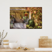 Porch - gewoon roze poster (Keuken)