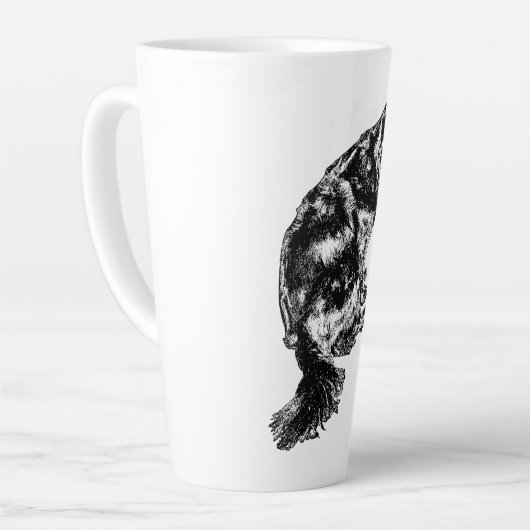 Porch-Light Outline — Retriever Latte Mok (Linkerhoek)