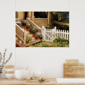 Porch - Mijn grootmoeders tuin Poster (Keuken)