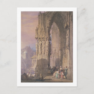 Porch of Regensburg Cathedral Briefkaart