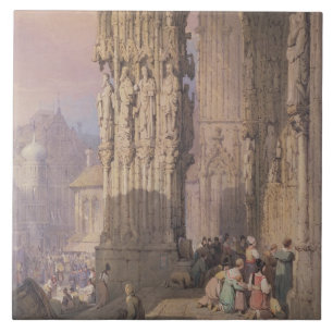 Porch of Regensburg Cathedral Tegeltje