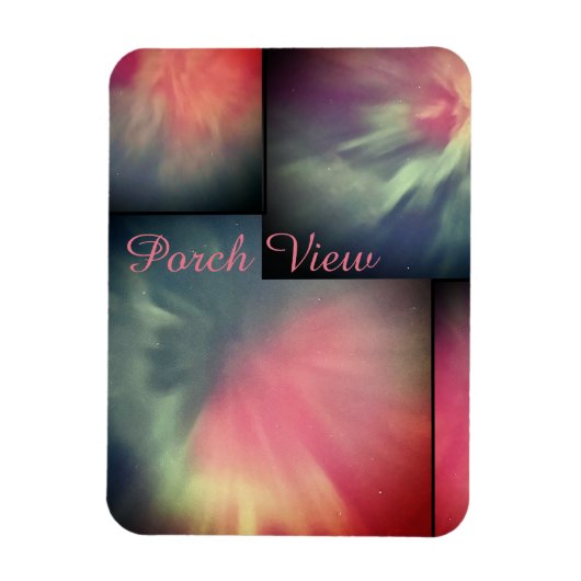 Porch Uitzicht / Corona / Magneet (Verticaal)