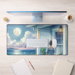 Porche de cottage Lune près de la mer