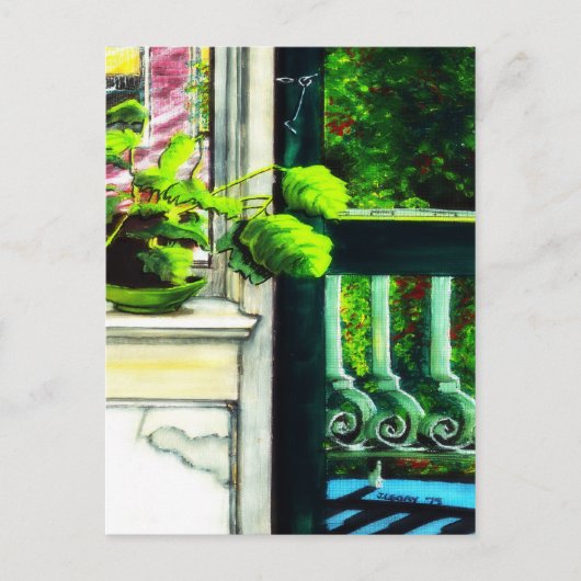 Porche du dimanche - Carte postale (Devant)