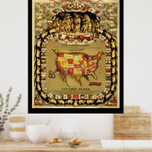 Porcineograaf Poster (Keuken)