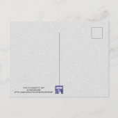 Porcs dans une carte postale blanche Whimsical Wat (Dos)