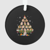 Porcs mignons Arbre de Noël Animaux de compagnie H (dos)