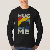 Porcupine Hugs Hug Me T-shirt (Voorkant)